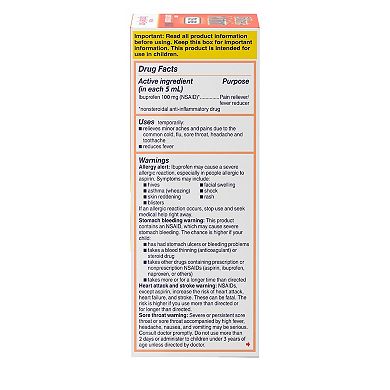 Children’s Motrin® Oral Suspension Dye-Free Berry, 4 Fl. Oz
