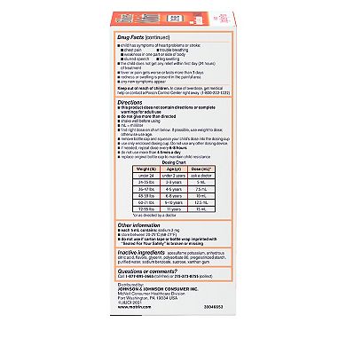 Children’s Motrin® Oral Suspension, Dye-Free Berry, 8 Fl. Oz