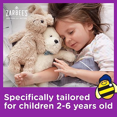 Zarbee's Naturals Kids Cough + Immune Nighttime, Mixed Berry, 4FL Oz