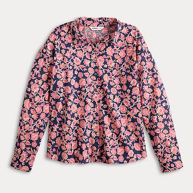 Women's Sonoma Goods For Life® Feminine Pleated Back Top