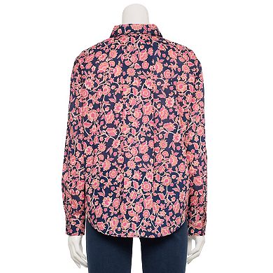 Women's Sonoma Goods For Life® Feminine Pleated Back Top