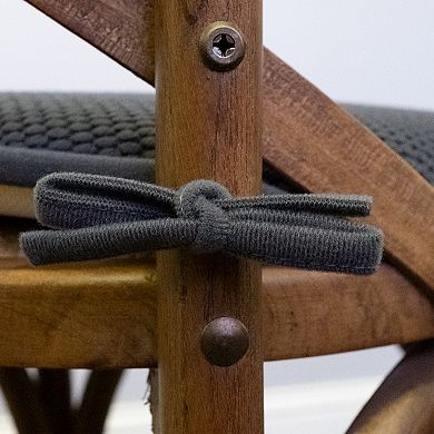 Sweet Home Memory Foam Honeycomb Non-Slip Back Chair Cushion 12 Pack