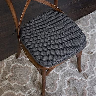 Sweet Home Memory Foam Honeycomb Non-Slip Back Chair Cushion 12 Pack