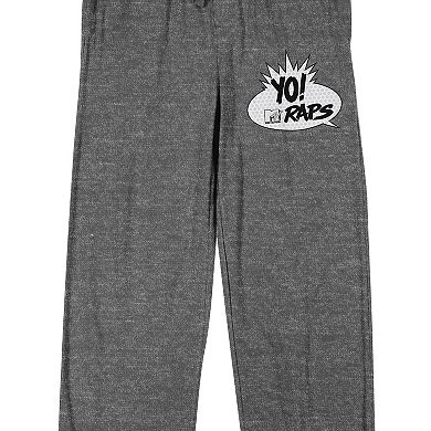 Men's Yo! MTV Raps Logo Pajama Pants