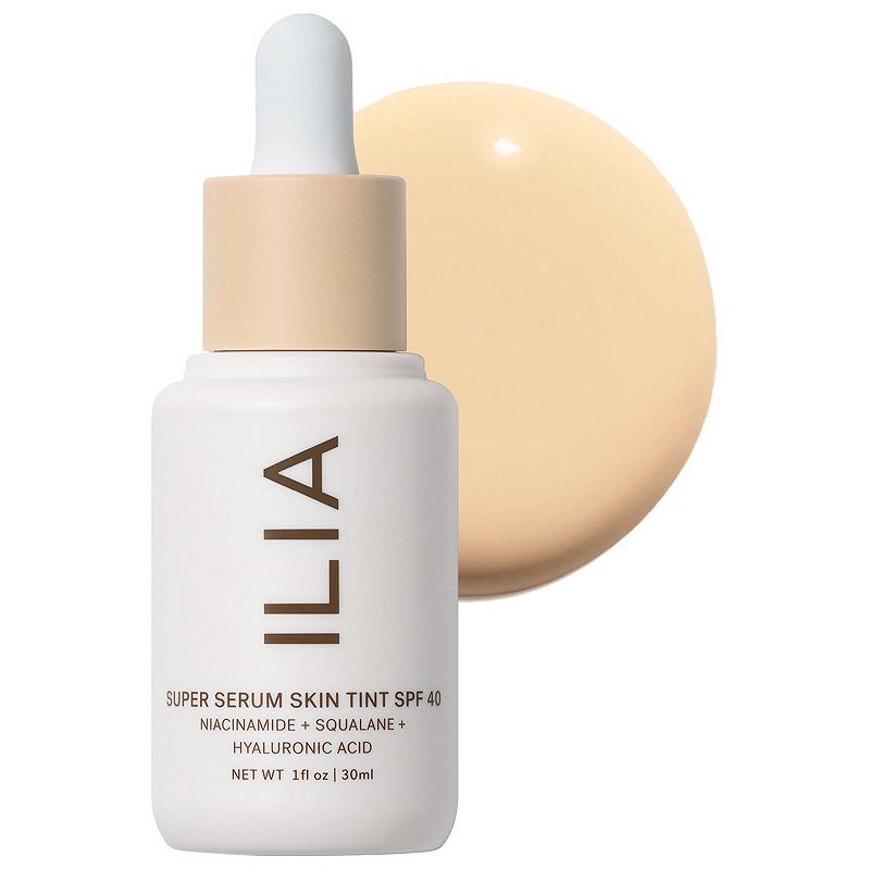 ILIA Super Serum Skin Tint SPF 40 - Hydrating Foundation,