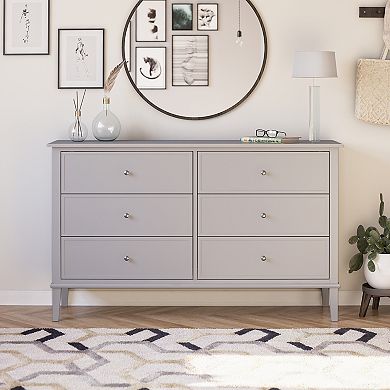 Ameriwood Home Franklin 6-Drawer Dresser