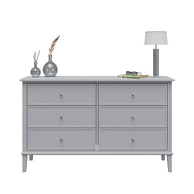 Ameriwood Home Franklin 6-Drawer Dresser