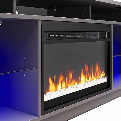 Ameriwood Home Luna Electric Fireplace TV Stand