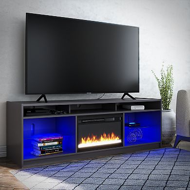 Ameriwood Home Luna Electric Fireplace TV Stand