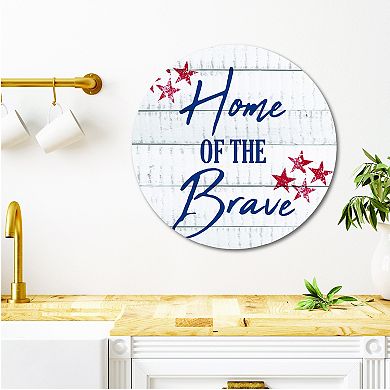 COURTSIDE MARKET Brave 15x15 Circular Artboard