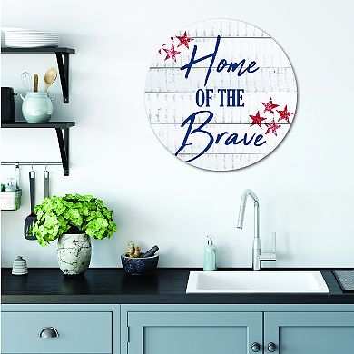 COURTSIDE MARKET Brave 15x15 Circular Artboard