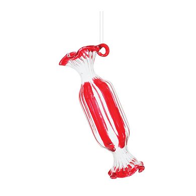 Melrose Peppermint Candy Ornament (Set of 12)