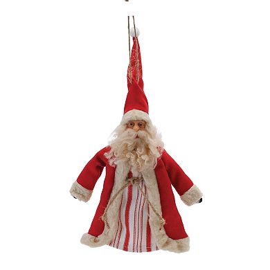 Melrose Vintage Santa Ornament (Set of 6)