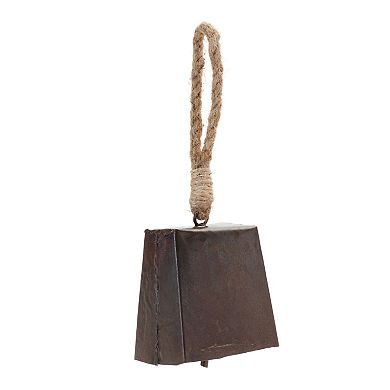 Melrose Bronze Metal Bell Ornament (Set of 4)