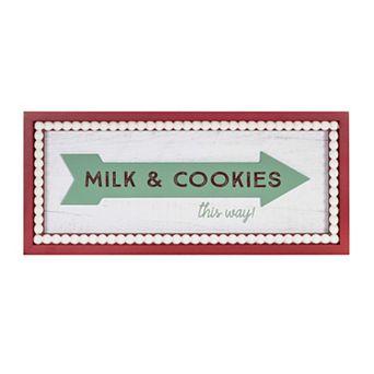 Melrose Framed Milk and Cookies Wall Art