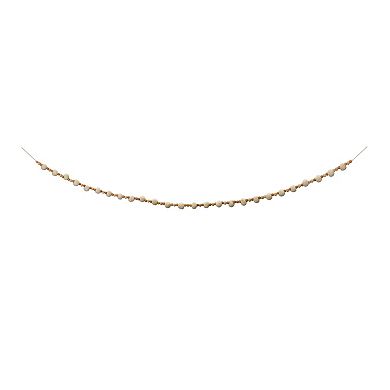 Melrose Wood Beaded String Garland 2-piece Set