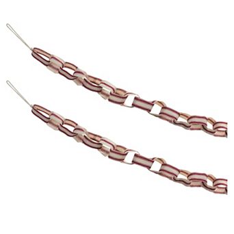 Melrose Fabric Chain Garland 2 pc Set