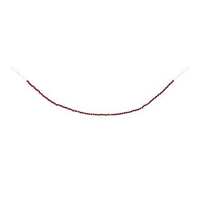 Melrose Faux Cranberry String Garland 2-piece Set
