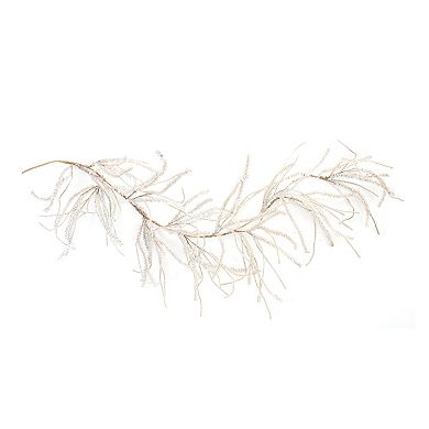 Melrose Glittered Artificial Pine Garland 2-piece Set