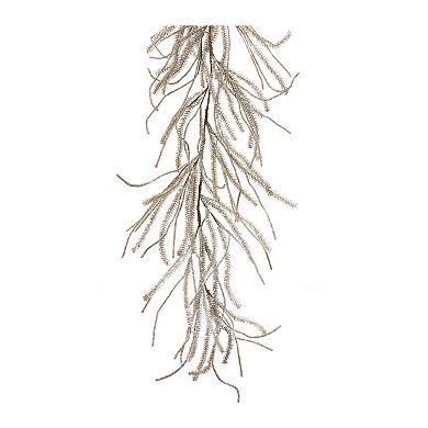 Melrose Glittered Artificial Pine Garland 2-piece Set