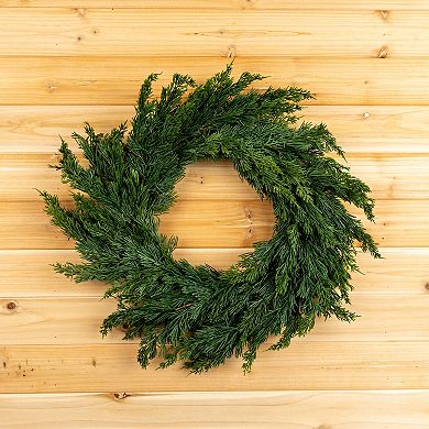 Melrose Artificial Variegated Pine Wreath
