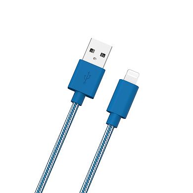 Gems 6-ft. USB-A to Lightning Braided Cord