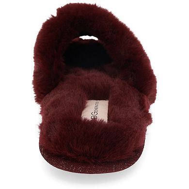 BCBG Generation Tiana Women's Horsebit Open Toe Slide Slippers