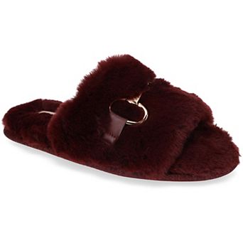 BCBG Generation Tiana Women's Horsebit Open Toe Slide Slippers