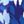 Navy Swirly Leaves