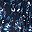 Navy Floral Border