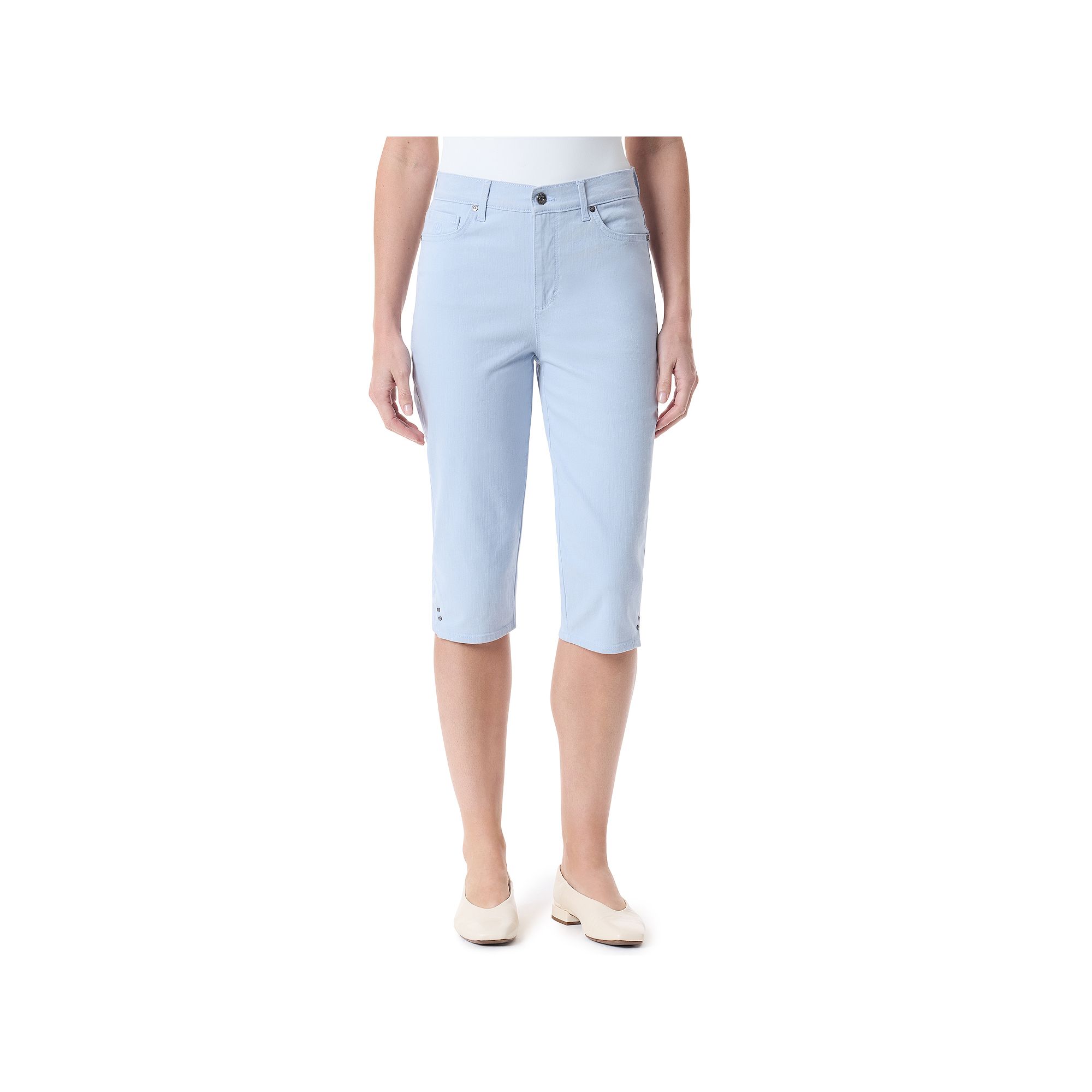 Petite Gloria Vanderbilt Amanda Skimmer Pants, Womens, Size: 16 Petite, Dr