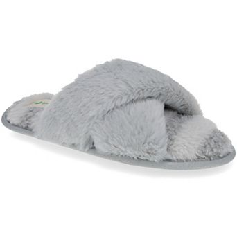 Honeydew Women's Mixed Media Crossband Slippers