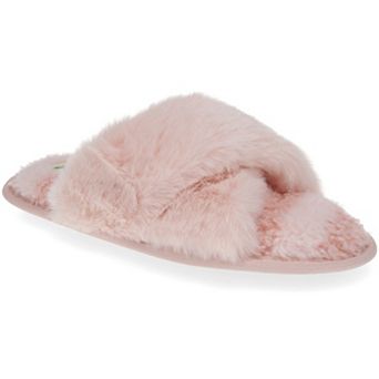 Honeydew Women's Mixed Media Crossband Slippers