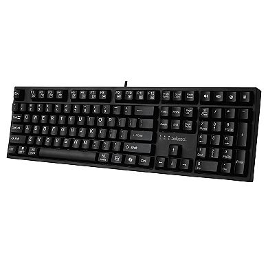 ADESSO Multi-OS Mechanical Keyboard With CoPilot AI Hotkey