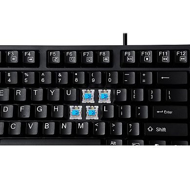 ADESSO Multi-OS Mechanical Keyboard With CoPilot AI Hotkey