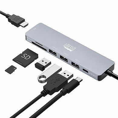 ADESSO 7-in-1 Docking Station