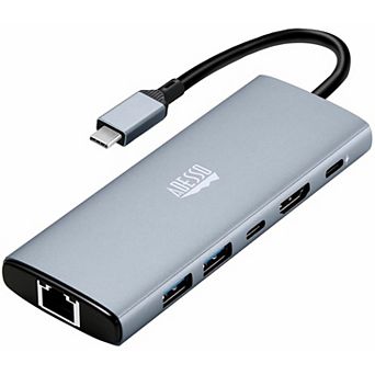 ADESSO 6-in-1 USB-C Multiport Docking Station