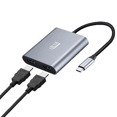 ADESSO USB-C to Dual HDMI Adapter