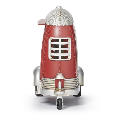 Roman Lighted Swirl Bear Camper By Fire Holiday Table Decor