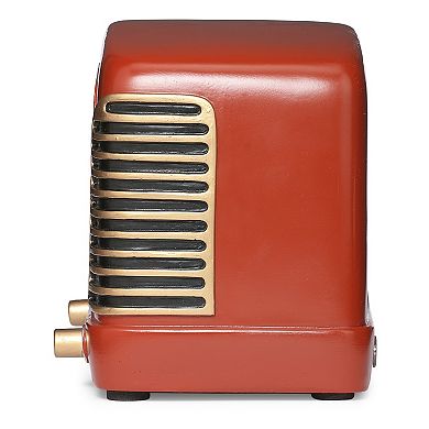 Roman Lighted Musical Vintage Radio Holiday Table Decor