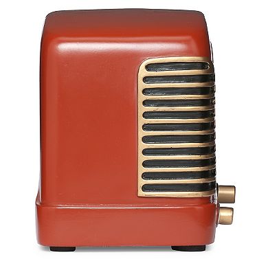 Roman Lighted Musical Vintage Radio Holiday Table Decor