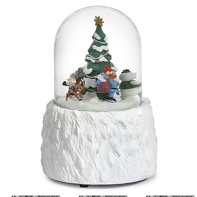 Roman LED Musical Bumble Dome Snowglobe