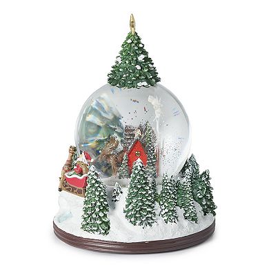 Roman LED Musical Cabin Snowglobe