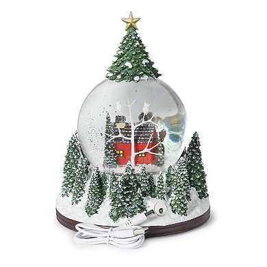 Roman LED Musical Cabin Snowglobe