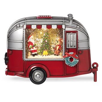 Roman LED Camper With Santa Holiday Table Decor