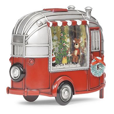 Roman LED Camper With Santa Holiday Table Decor