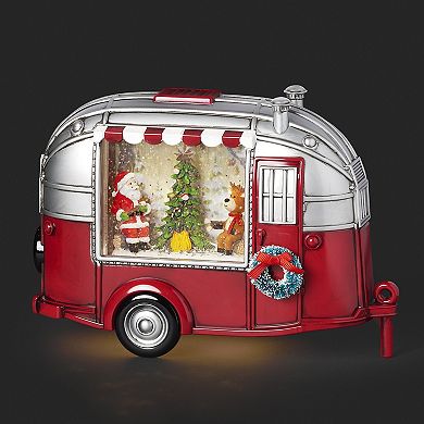 Roman LED Camper With Santa Holiday Table Decor