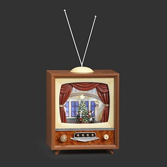 Roman LED Musical Tv Nutcracker Scene Holiday Table Decor