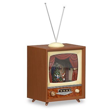 Roman LED Musical Tv Nutcracker Scene Holiday Table Decor