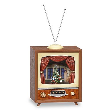 Roman LED Musical Tv Nutcracker Scene Holiday Table Decor